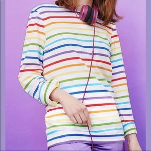 Longsleeved T Rainbow Pride Medium 